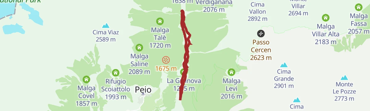 Route map: The farmstead tour | Pegaia - Frattaplana